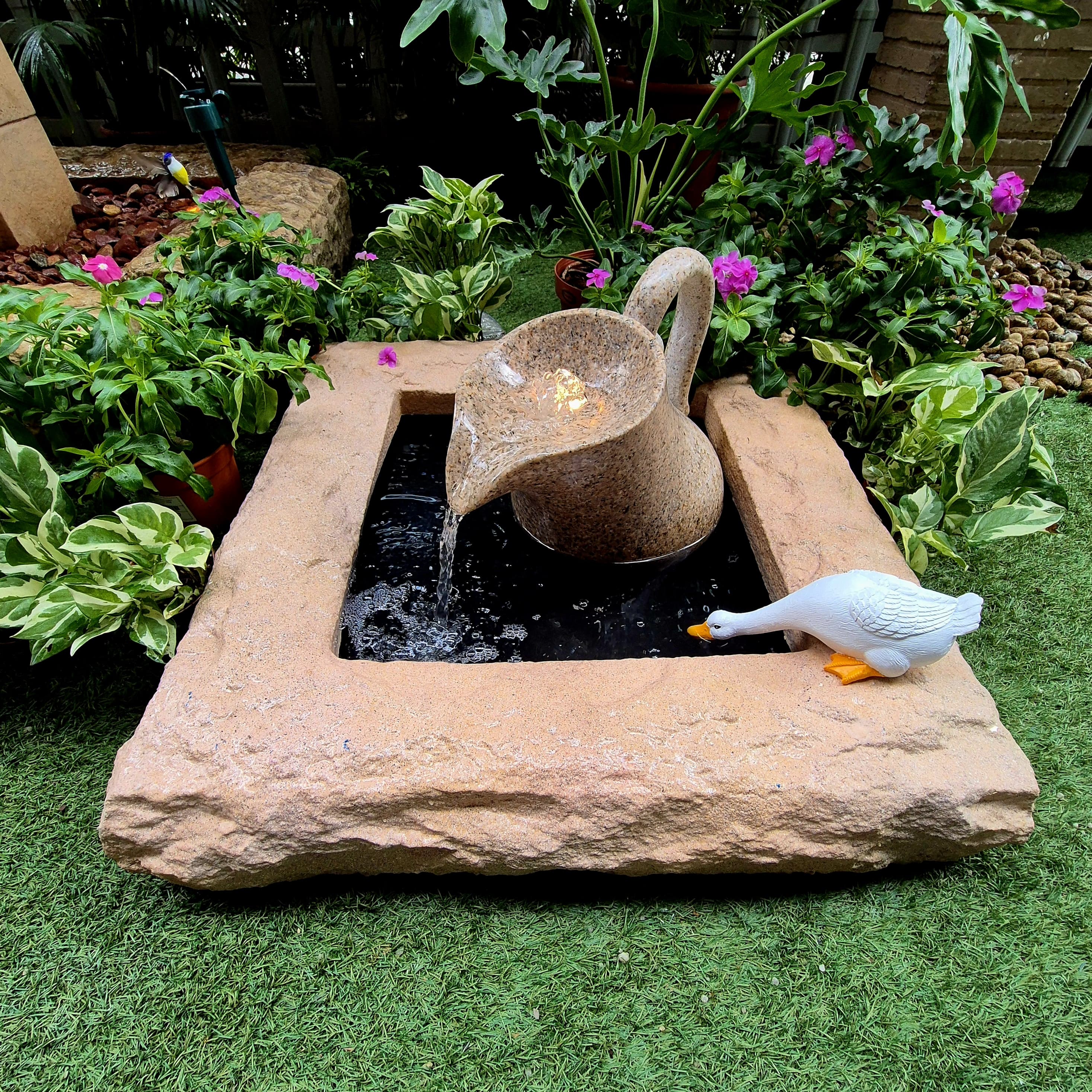 Wealth Gathers Granite Water Feature Wealth Gathers Granite Water Feature